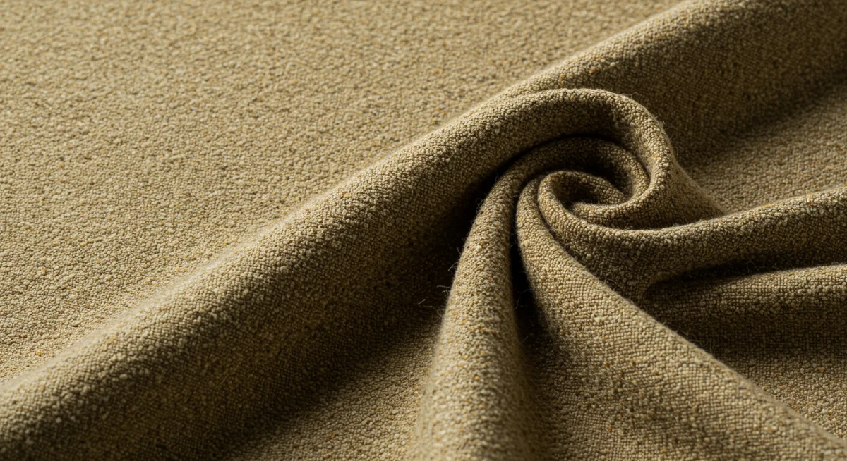 Close-up of innovative sustainable fabric, showcasing eco-friendly textile advancements.