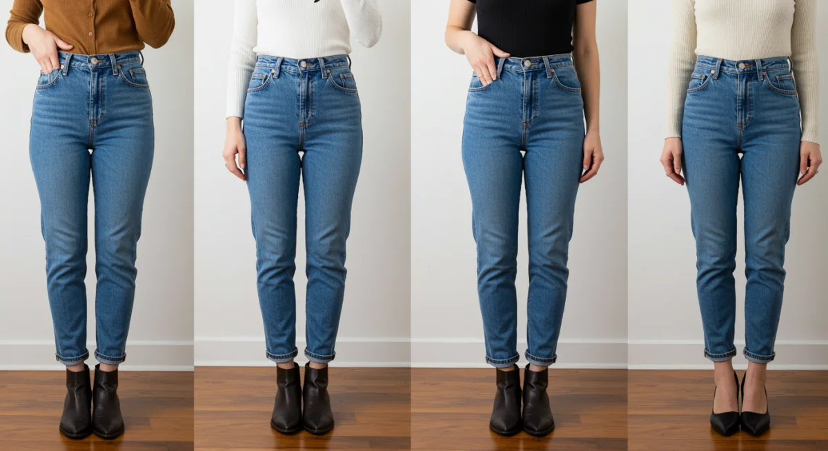 Mixing and matching capsule wardrobe items for versatility